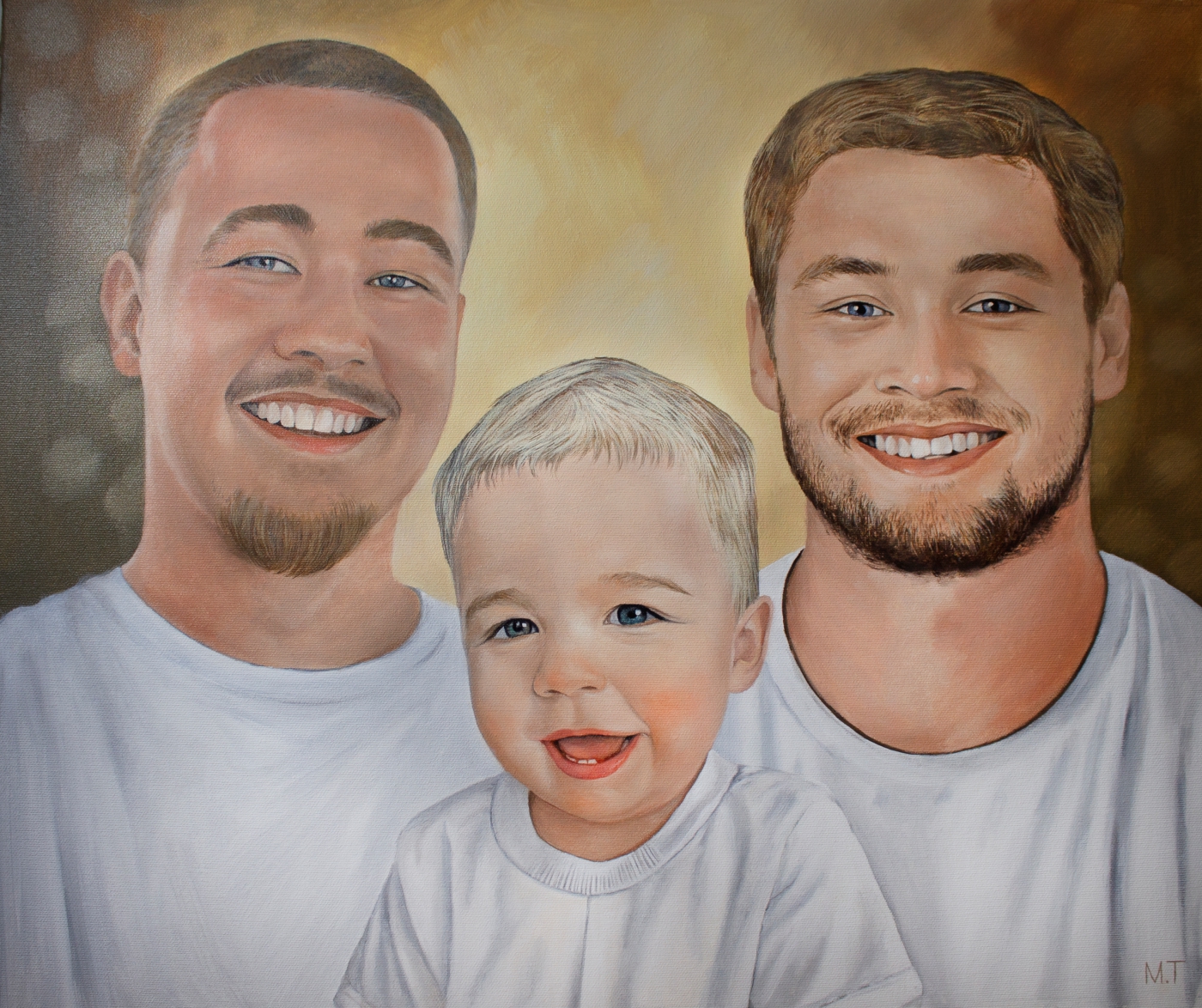 Приклад портрета олією